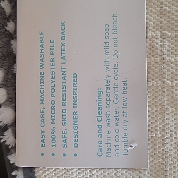 🩶🤍Spa Bath Rug Set - Picture 7 of 7